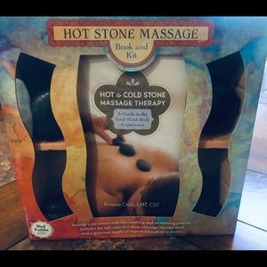 Hot Stones Massage Therapy Kit book:stones.